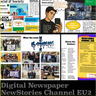 Projeto eTwinning NewStories Channel EU2